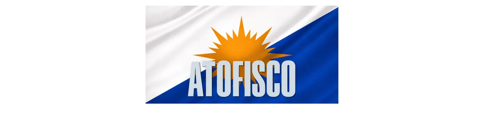 Bandeira com a marca da ATOFISCO